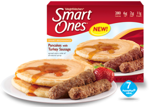 Smart Ones pancakes-with-turkey-sausage