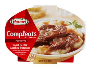 Hormel Compleats Homestyle - Roast Beef & Mashed Potatoes