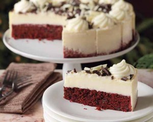 red velvet cheesecake