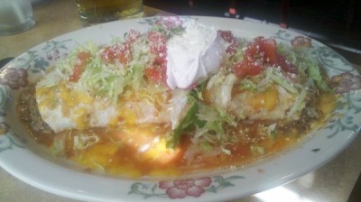 3 Margaritas Burrito