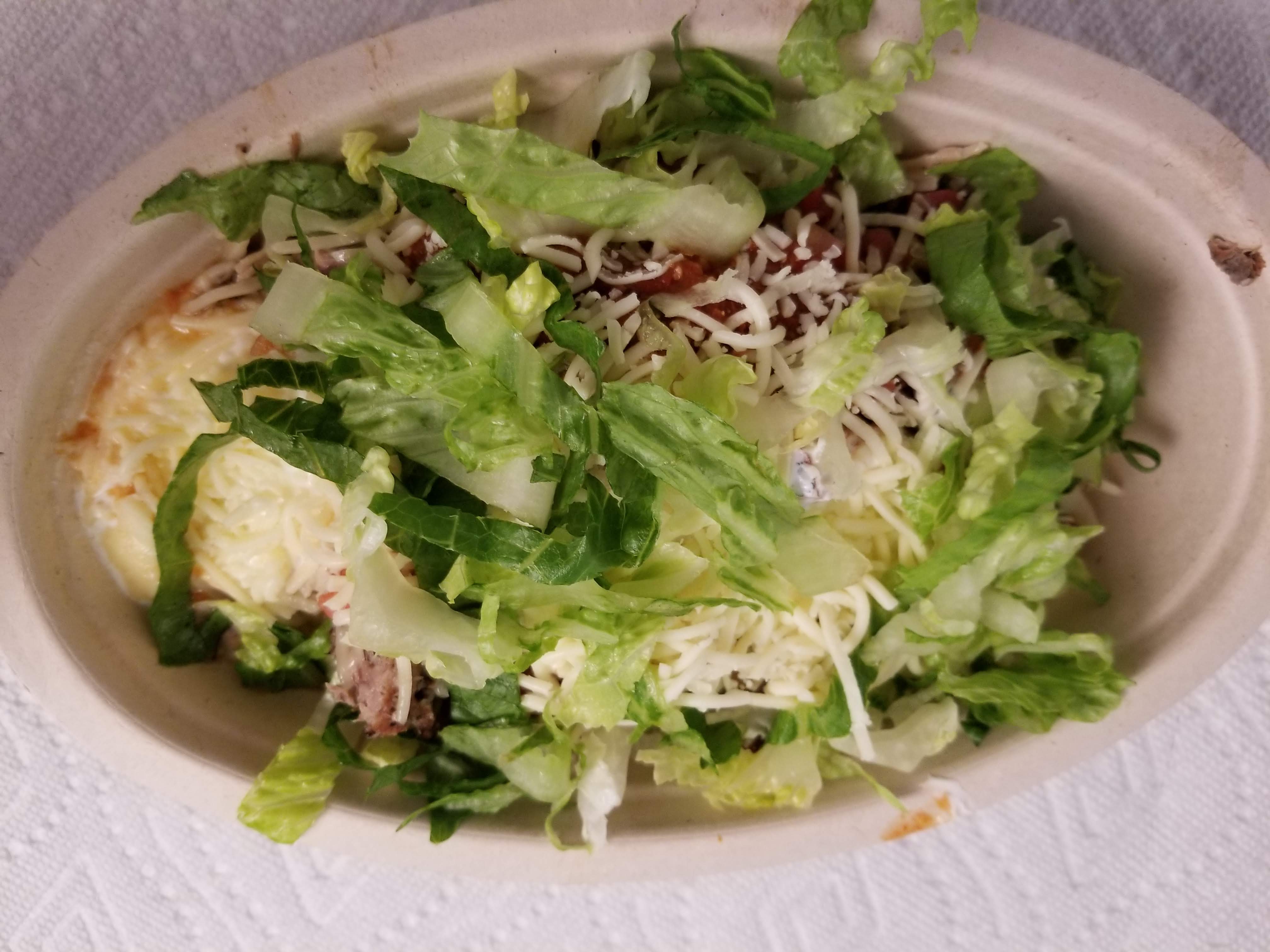 2019 Weight Loss For 20190712 (Low-carb at Chipotle)
