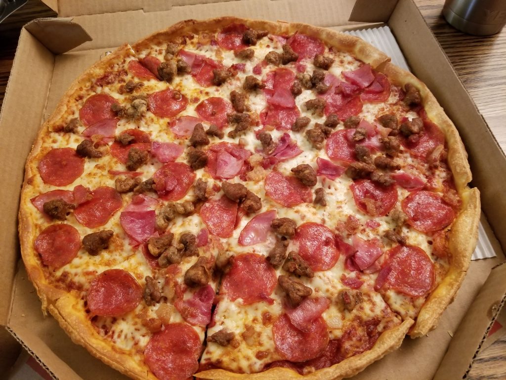 Large Meat Lovers Pizza Hut