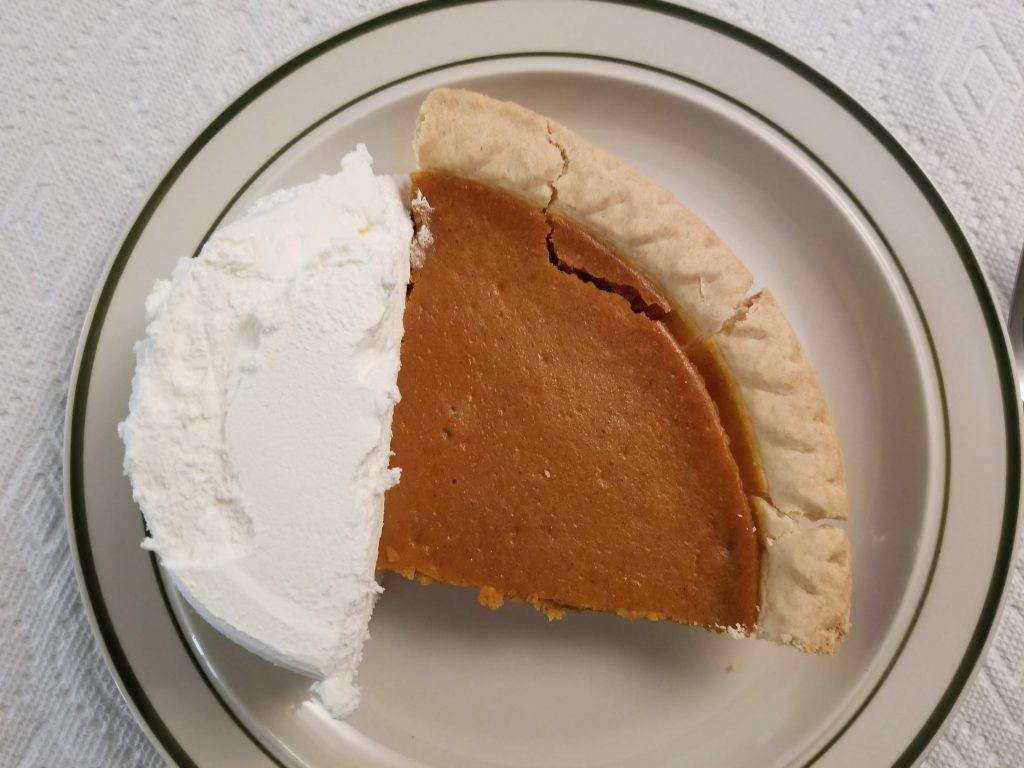 Pumpkin Pie - Cool Whip