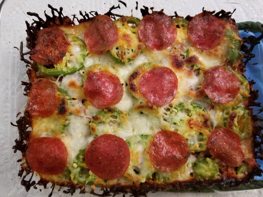 breadless pizza